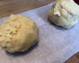 A picture of step 3 of Gateaux Basque.