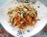 Foto langkah ke 4 dari resep Tumis bunga pepaya.