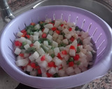 Foto del paso 1 de la receta: Jardinera de verdura con cebolla caramelizada