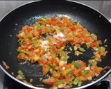 A picture of step 5 of Masala macaroni.