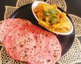 A picture of step 6 of Millet PARATHA For Kids Bajra BEETROOT PARATHA /ROTI.