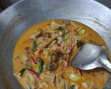Foto langkah ke 4 dari resep Kuah Lemak Tauco Nangka Kikil (Khas Aceh).
