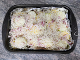Lasaña de patata y calabacín