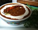 A picture of step 5 of Daal makhni.