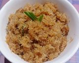 Foto langkah ke 7 dari resep Unti kelapa, isian dadar gulung.