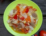 Foto langkah ke 6 dari resep Tumis Wortel Sawi Putih Pentol Bakso.