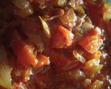 A picture of step 1 of Paneer chana masala.