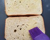 A picture of step 2 of BPT Grilled Cheese.