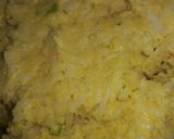 A picture of step 2 of Stuff rice balls.