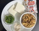 A picture of step 1 of Walnut Crusted Paneer.