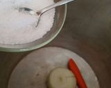 A picture of step 3 of Gefilte fish balls.