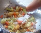 A picture of step 3 of Pulao veg masala(vegetable masala pulao).