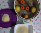 Foto del paso 1 de la receta: Mousse de piloncillo con jelly de guayaba y glaseado espejo