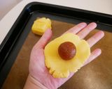 A picture of step 5 of Bread Machine 'Little House Pineapple Cakes' - So Crispy, So Cute!!.