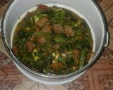 Foto langkah ke 10 dari resep Tumis Kangkung + ati Ampela dkk.