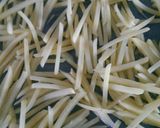 A picture of step 3 of Potato french fries.