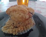 Áfonyás muffin ropogós morzsakalappal recept fázis 6 fotója