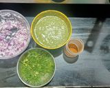 A picture of step 1 of Onion Chesse Dosa.