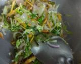 A picture of step 1 of Vegetables momos.