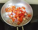 A picture of step 2 of Bruschetta.