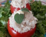 Foto del paso 3 de la receta: Tomates rellenos con arroz y atún