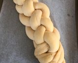 A picture of step 5 of Sourdough Challah.