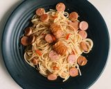 Foto langkah ke 2 dari resep Spaghetti Aglio e Olio.