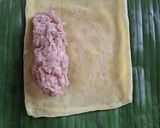 Foto langkah ke 3 dari resep Egg Chicken Roll.