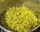 A picture of step 1 of Green Moong Dhokla.