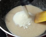 A picture of step 3 of Butterscotch Burfi.