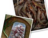 Hình bước làm 1 của món Tép rang thịt