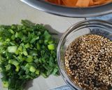 Foto del paso 2 de la receta Ensalada de Zanahoria con Huevo Duro y Mozzarella