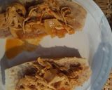 A picture of step 11 of Tortas Ahogadas with Chicken Tinga.