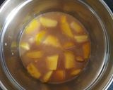 A picture of step 4 of Mango coffee smoothie.