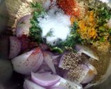 A picture of step 3 of Onion bhajia.