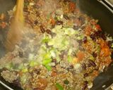 A picture of step 21 of Beefed up Chilli Con Carne, with fresh chillies.