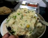 आलू का पराठा, टमाटर की मीठी और हरी चटनी(Aloo ka paratha tamatar रेसिपी चरण 4 फोटो