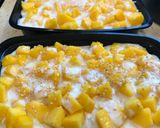 Foto langkah ke 4 dari resep Thai Mango Sticky Rice Dessert alias Khao Niaow Ma Muang.