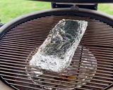 A picture of step 5 of Smoked St. Louis Style Ribs on the Kamado Joe.