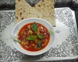 عکس مرحله 2 از دستور خوراک لوبیا و قارچ