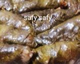 A picture of step 5 of Stuffed Grape Leaves (Mahshi Warak Enab).