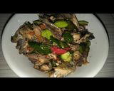 Foto langkah ke 6 dari resep Suwir tongkol pete cabe hijau.
