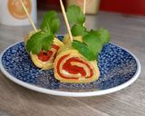 Une image de l'étape 4 de 🍁Mini roulé au fromage frais.