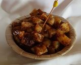 शकरकंद की चाट(shakarkand ki chaat recipe in Hindi) रेसिपी चरण 3 फोटो