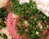 Foto del paso 1 de la receta: Albóndigas res/cerdo con champiñones en salsa de chipotle