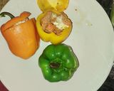 Foto del paso 4 de la receta: Pimientos rellenos de cecina adobada...😊👌