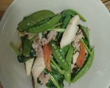 รูปขั้นตอนการทำที่ 5 ของ ผัดผักรวมหมูสับ เมนูเคลียร์ตู้เย็น