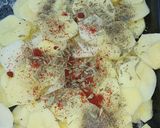 Une image de l'étape 1 de Dorade accompagné d'un gratin de pommes de terre 🥔.