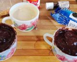 A picture of step 1 of Chocolate Mugcake and Vanilla Mugcake.