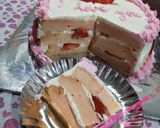 Foto langkah ke 9 dari resep Ogura Strawberry Short Cake.